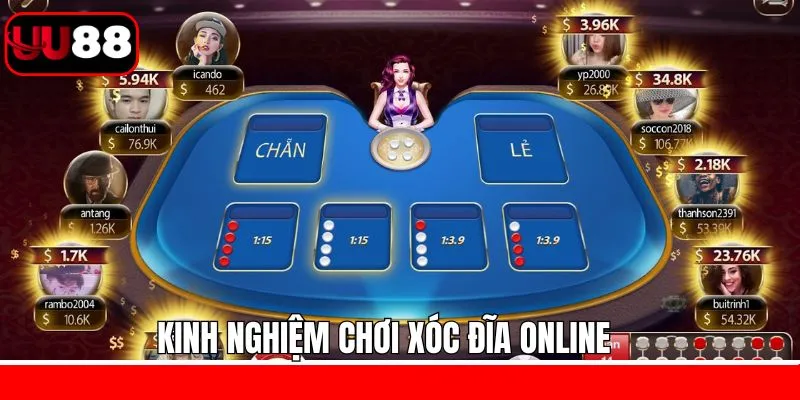 Bí kíp chinh phục game xóc đĩa online đổi thưởng lớn tại UU88